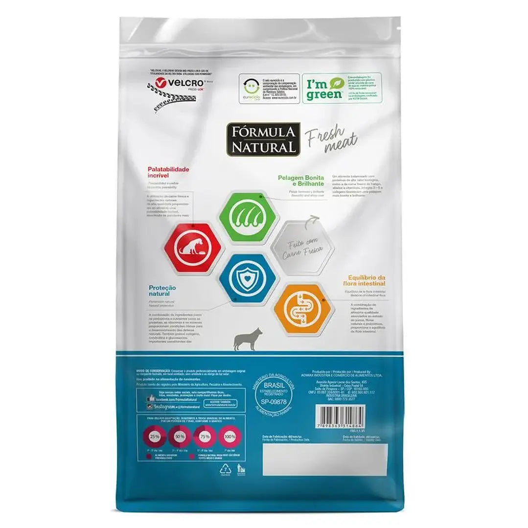Formula Natural Fresh Meat Medio y Grande Senior
