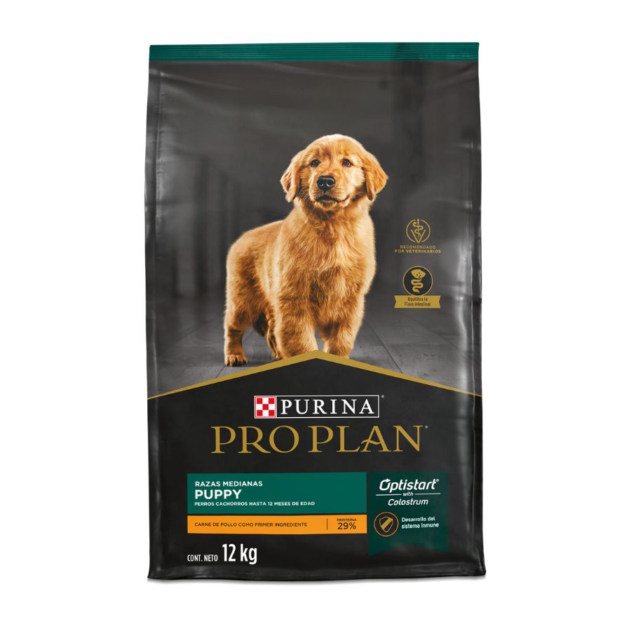 Pro plan puppy raza mediana 3Kg