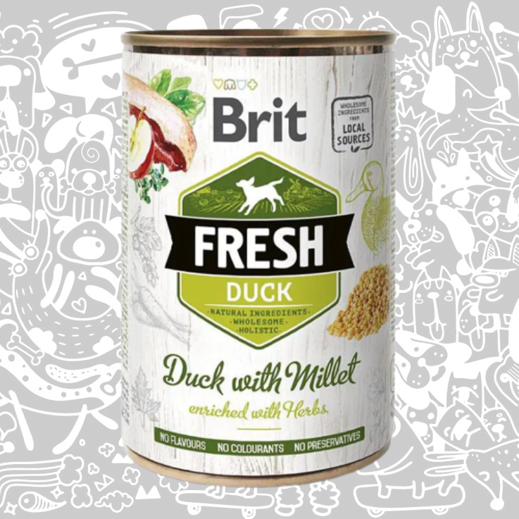 BRIT FRESH DUCK WITH MILLET