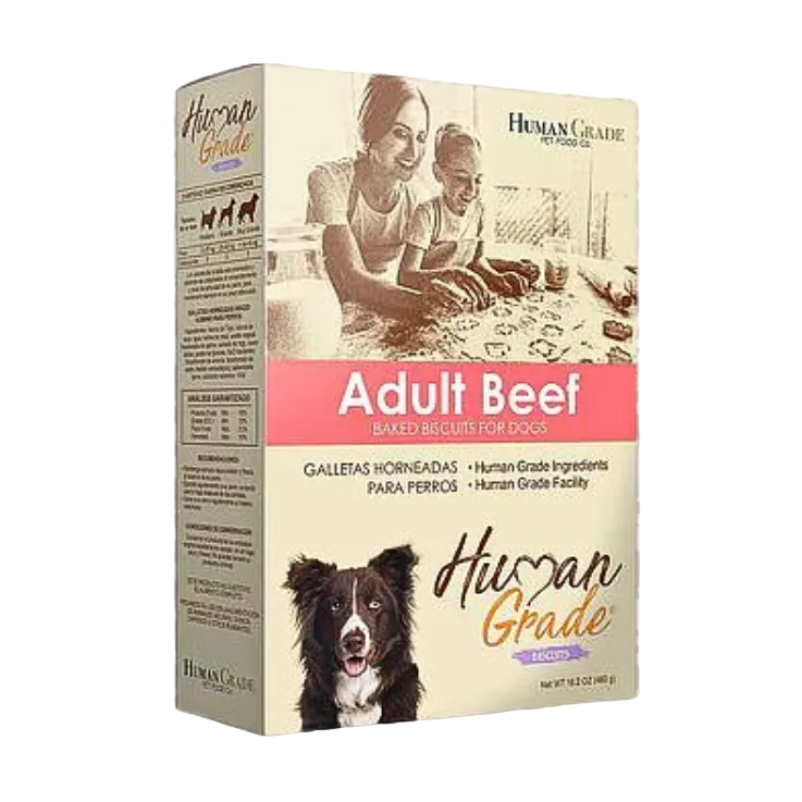 HUMAN GRADE GALLETAS HORNEADAS ADULT BEEF