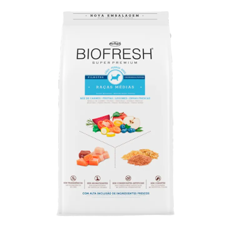 BIOFRESH CACHORRO RAZA MEDIANA