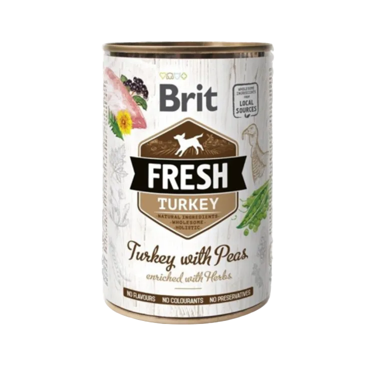 BRIT FRESH TURKEY WITH PEAS