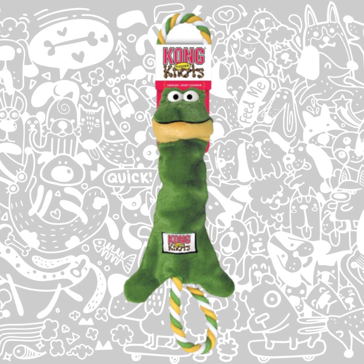 KONG TUGGER KNOTS FROG