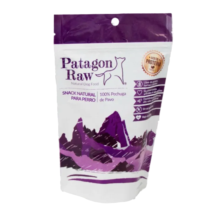 PATAGON RAW SNACK PERRO PECHUGA DE PAVO