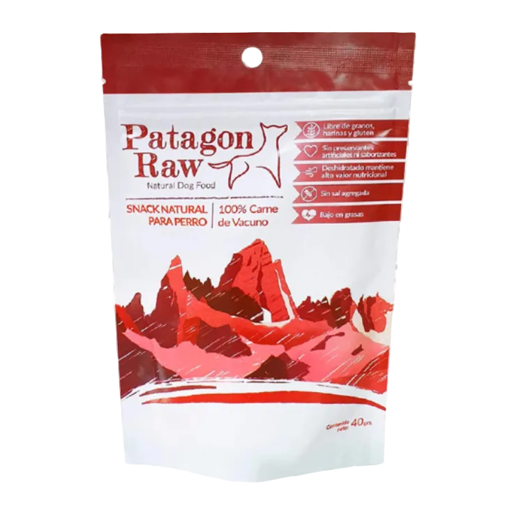 PATAGON RAW SNACK PERRO CARNE DE VACUNO