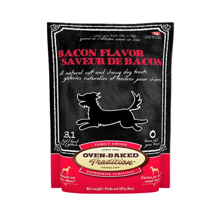OVEN BAKED TREATS BACON DOG