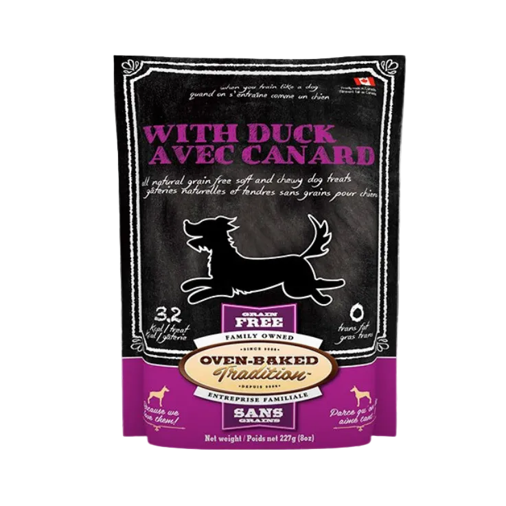 OVEN BAKED TREATS DUCK DOG
