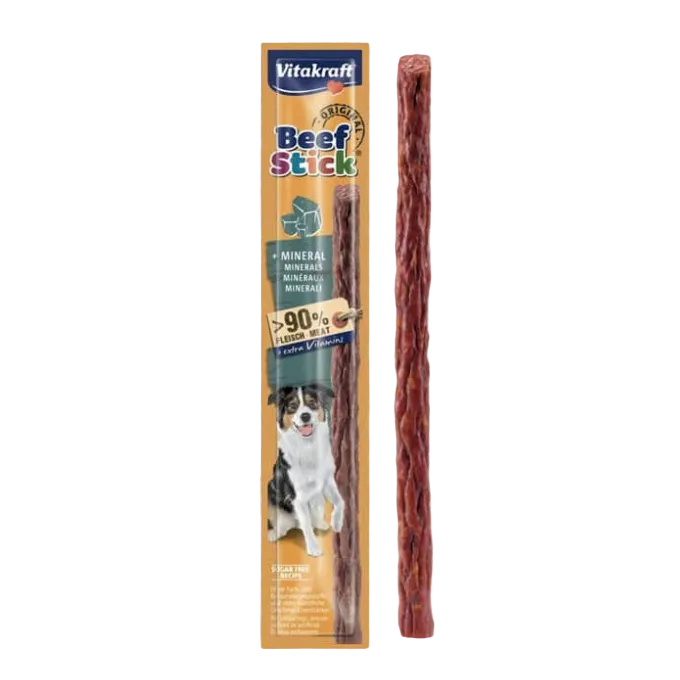 VITAKRAFT SNACK BEEF STICK JUNIOR CON MINERALES