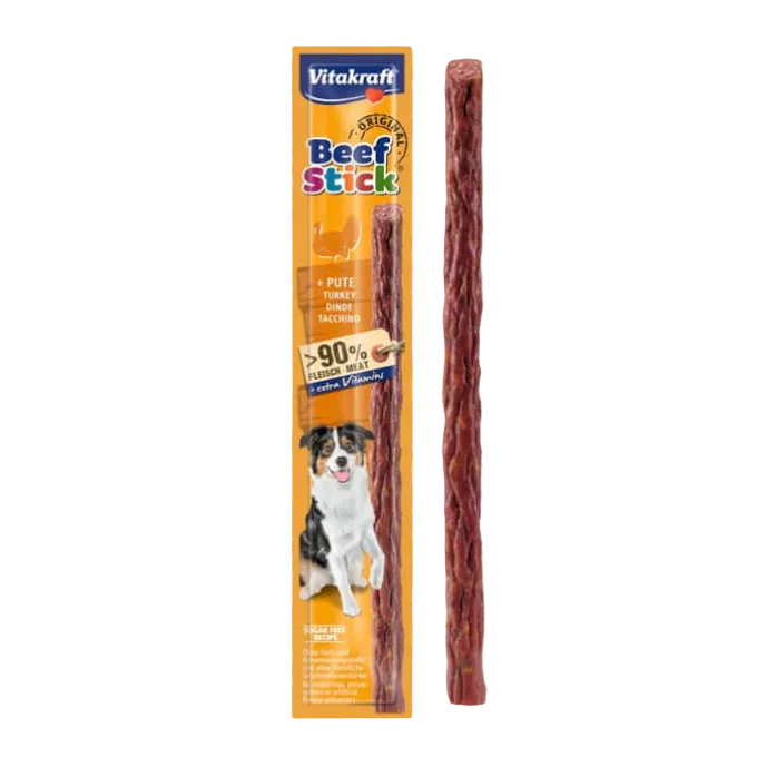VITAKRAFT SNACK BEEF STICK PAVO