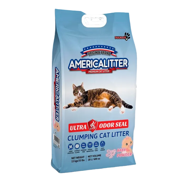 AMERICA LITTER ULTRA ODOR SEAL BABY POWDER