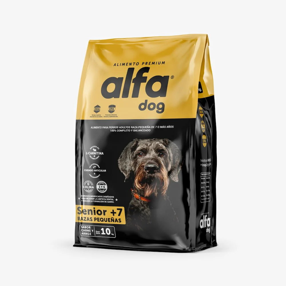 ALFA DOG SENIOR RAZAS PEQUEÑAS