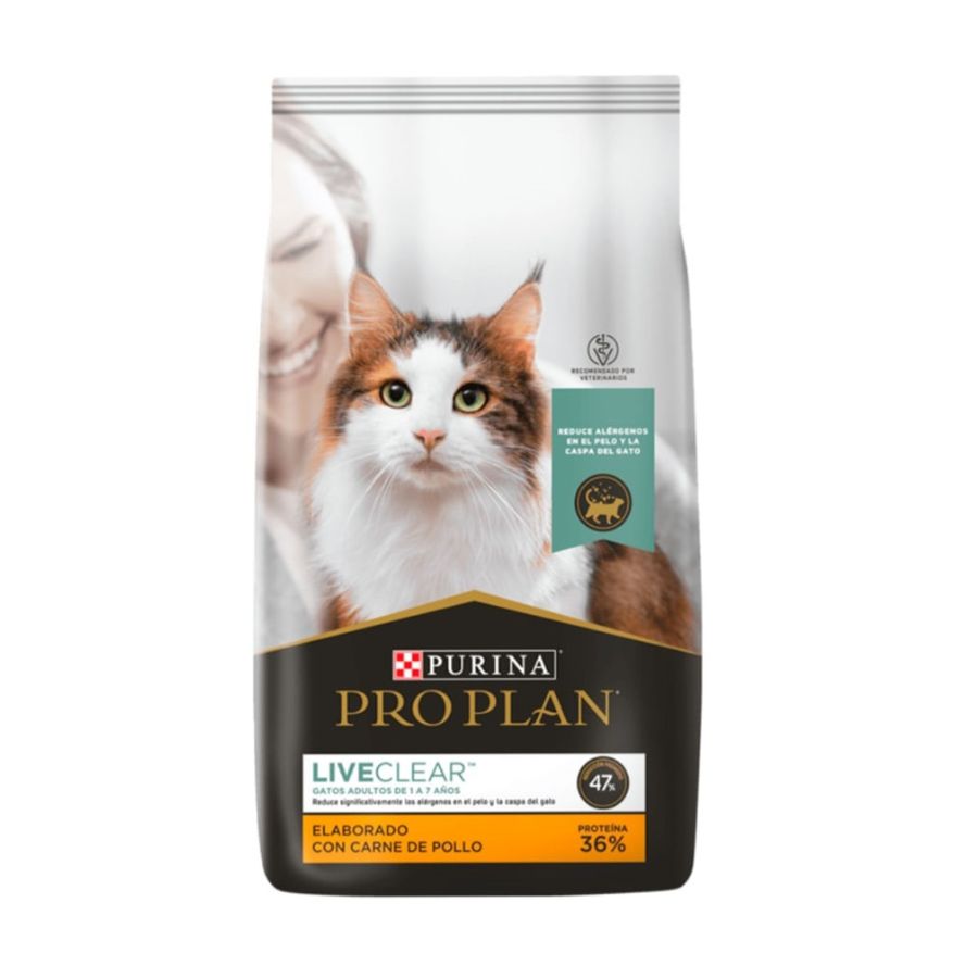 Pro plan liveclear gato 3KG