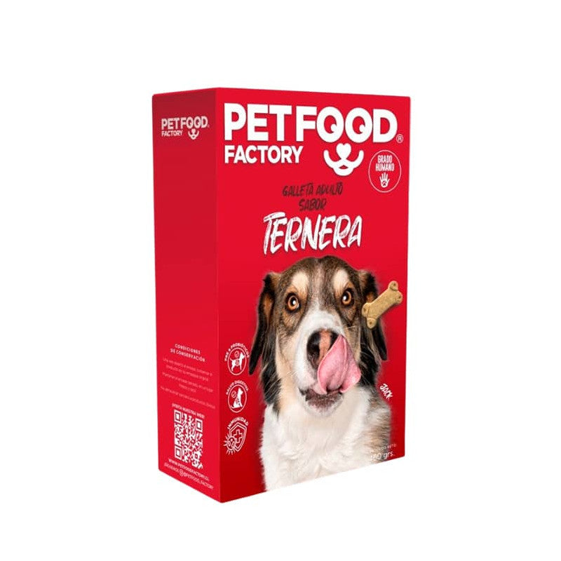 PET FOOD FACTORY GALLETA HUESO TERNERA