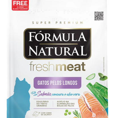 Formula Natural Fresh Meat Gatos Pelo Largo – Salmón