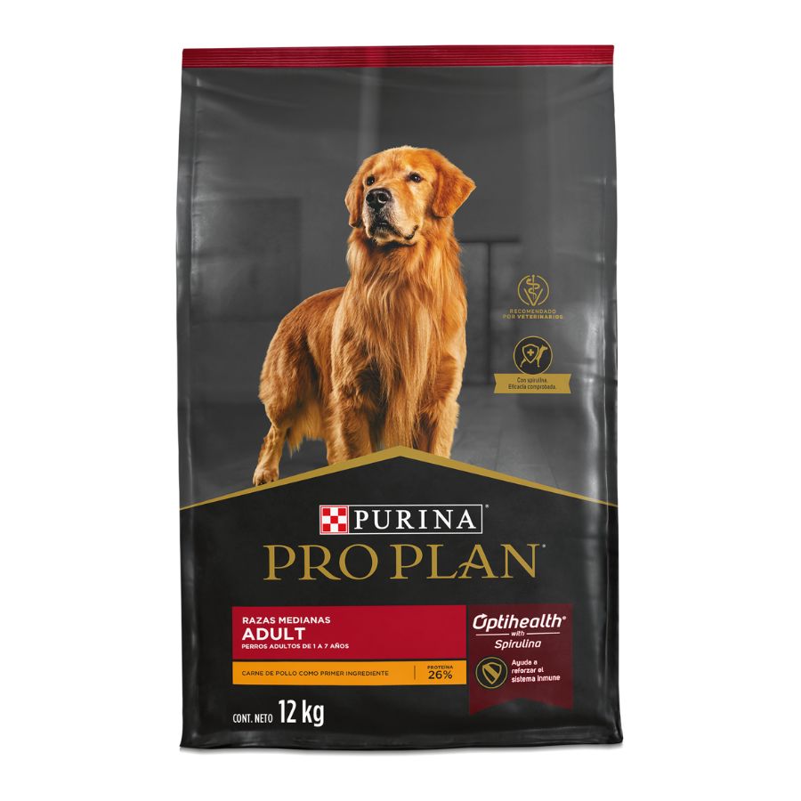 Alimento seco para perros PRO PLAN® Adulto raza mediana