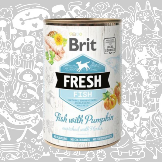 BRIT FRESH FISH WITH PUMPKIN