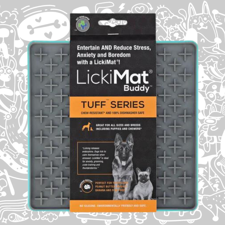 LICKIMAT BUDDY TUFF TURQUOISE FOR DOG