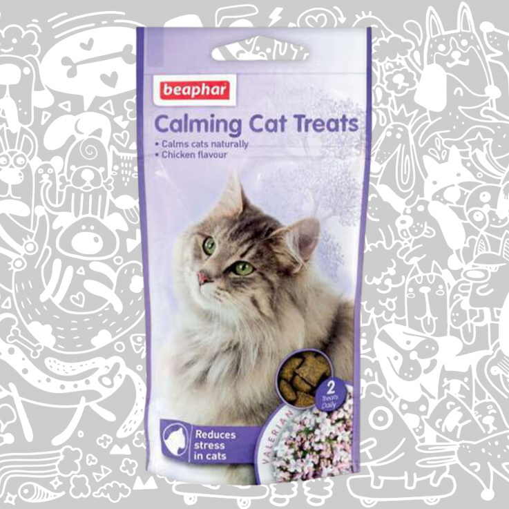 BEAPHAR CALMING CAT TREATS GALLETAS