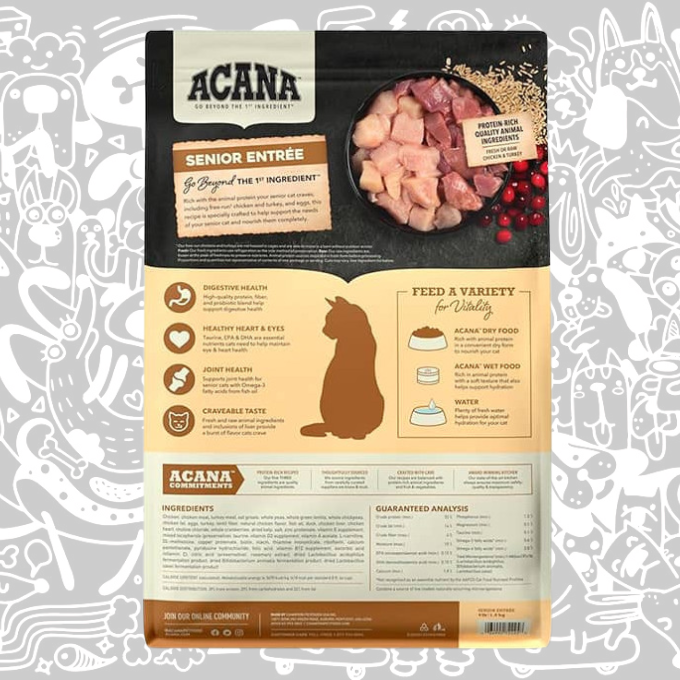 ACANA SENIOR ENTREE CAT