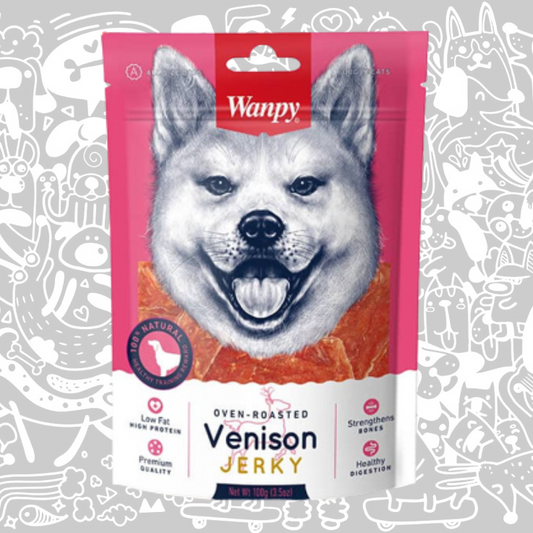 WANPY VENISON JERKY PERRO