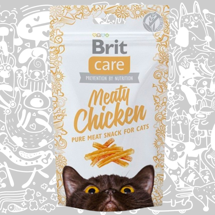 BRIT CARE CAT SNACK MEATY CHICKEN