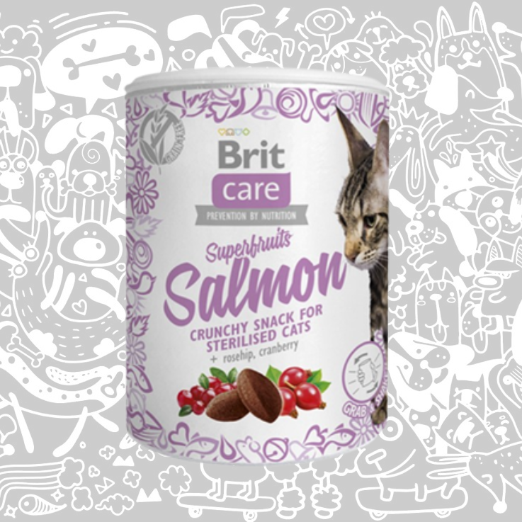 BRIT CARE CAT SUPERFRUITS SALMON