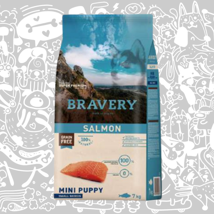 BRAVERY SALMON MINI PUPPY SMALL BREEDS