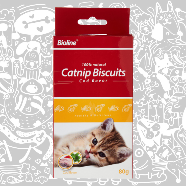 BIOLINE GALLETA CATNIP GATO
