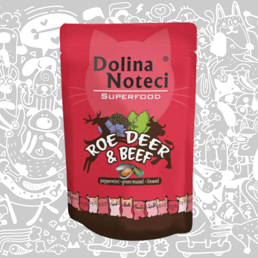 DOLINA SUPERFOOD CAT CORZO Y VACUNO