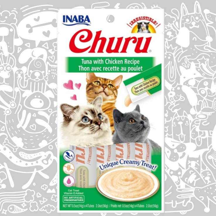 CHURU GATO ATUN CON POLLO