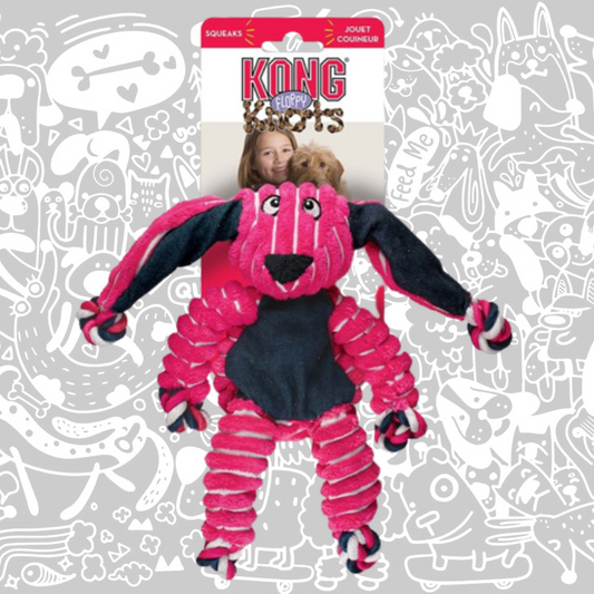 KONG FLOPPY KNOTS BUNNY
