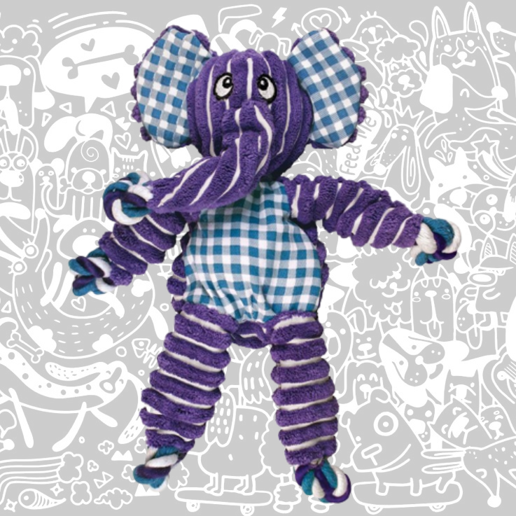 KONG FLOPPY KNOTS ELEPHANT