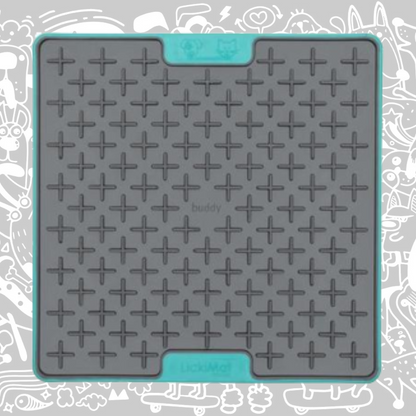 LICKIMAT BUDDY TUFF TURQUOISE FOR DOG