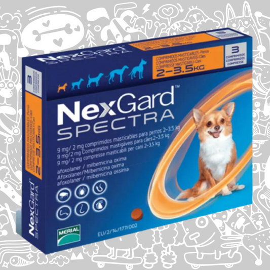 NEXGARD SPECTRA PARA PERROS 2-3,5 KG