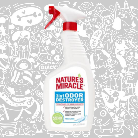 NATURE'S MIRACLE 3 IN 1 ODOR DESTROYER