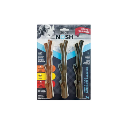 ZEUS NOSH STICKS MASTICABLES 3 SABORES