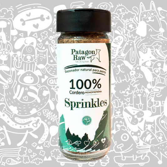 PATAGON RAW SPRINKLES PERRO CORAZON DE CORDERO