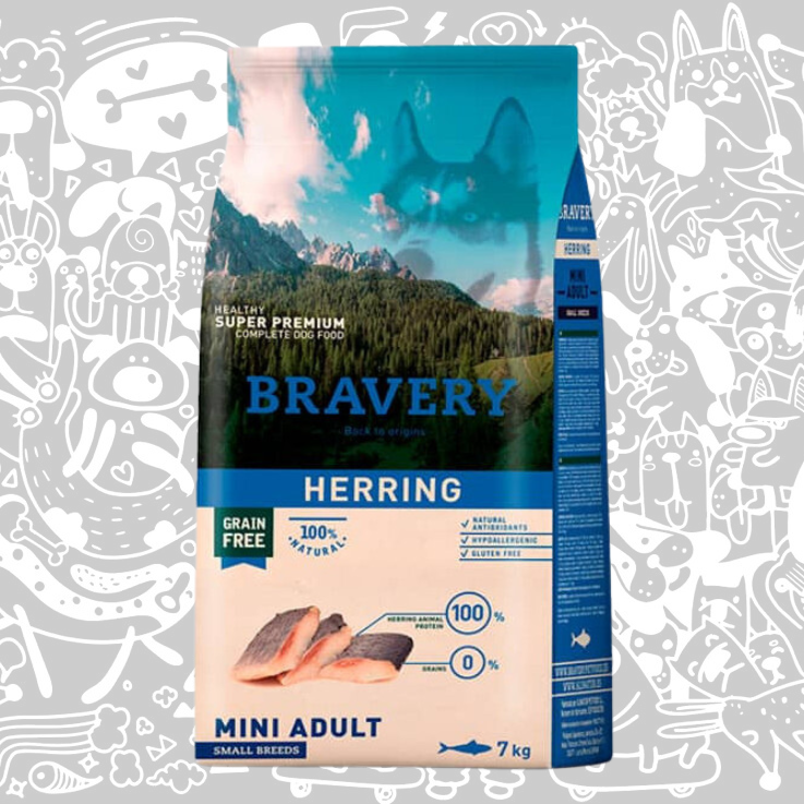 BRAVERY HERRING MINI ADULT SMALL BREEDS