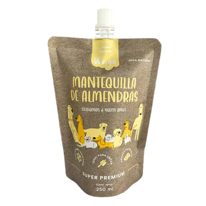 WINGA MANTEQUILLA DE ALMENDRAS