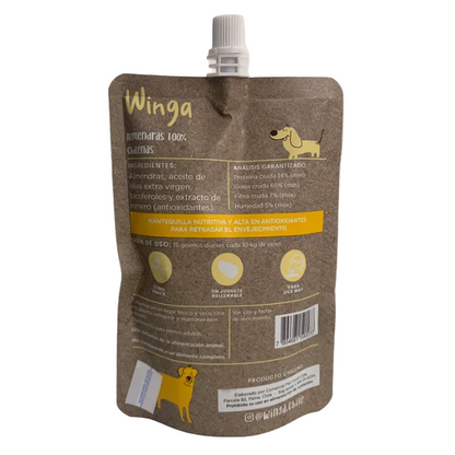 WINGA MANTEQUILLA DE ALMENDRAS