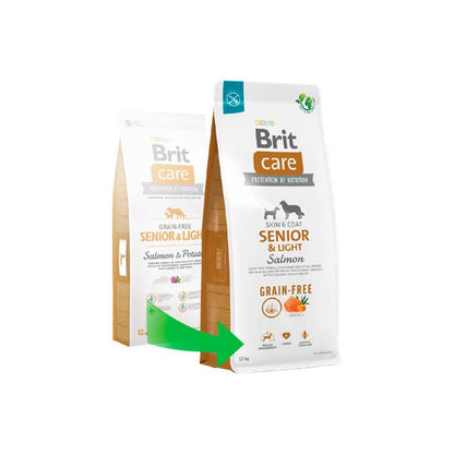 BRIT CARE GF SENIOR & LIGHT SALMON