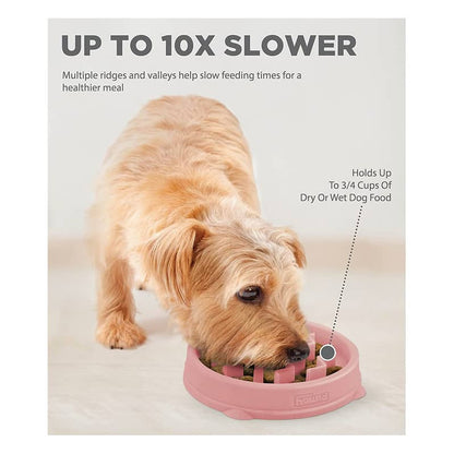 OUTWARD HOUND COMEDERO LENTO ROSADO
