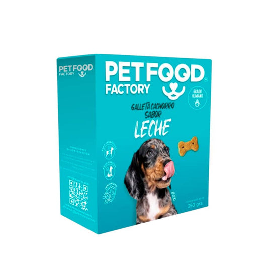 PET FOOD FACTORY GALLETA HUESITO CACHORRO LECHE