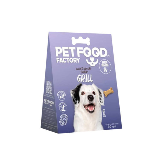 PET FOOD FACTORY GALLETA HUESO SABOR GRILL