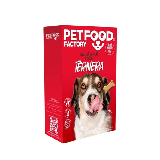 PET FOOD FACTORY GALLETA HUESO TERNERA