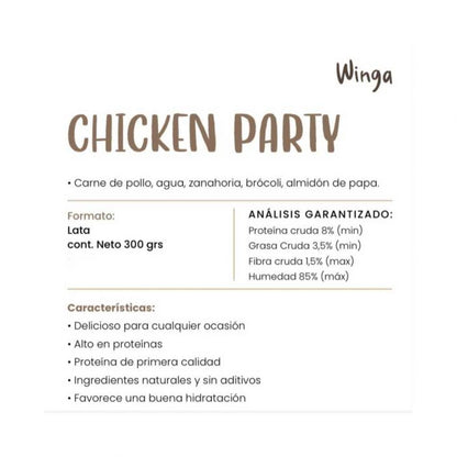 WINGA PATE CHICKEN PARTY